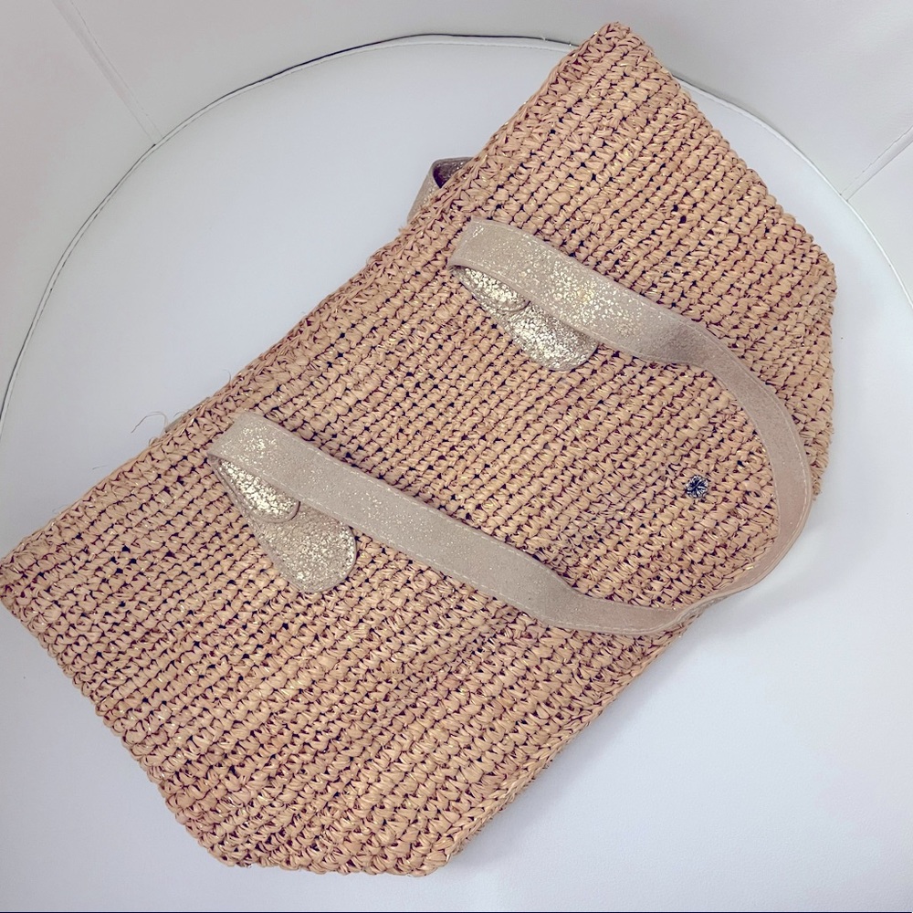 Flora Bella straw / sea grass handbag
